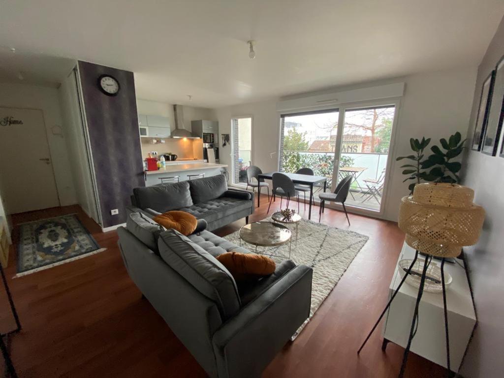 Appartement 80M2, Terrasse Sud, Metro 7 Direction Louvre A 8Minutes, Parking Sous-Sol, Proche Paris-Bercy Ivry-sur-Seine Kültér fotó